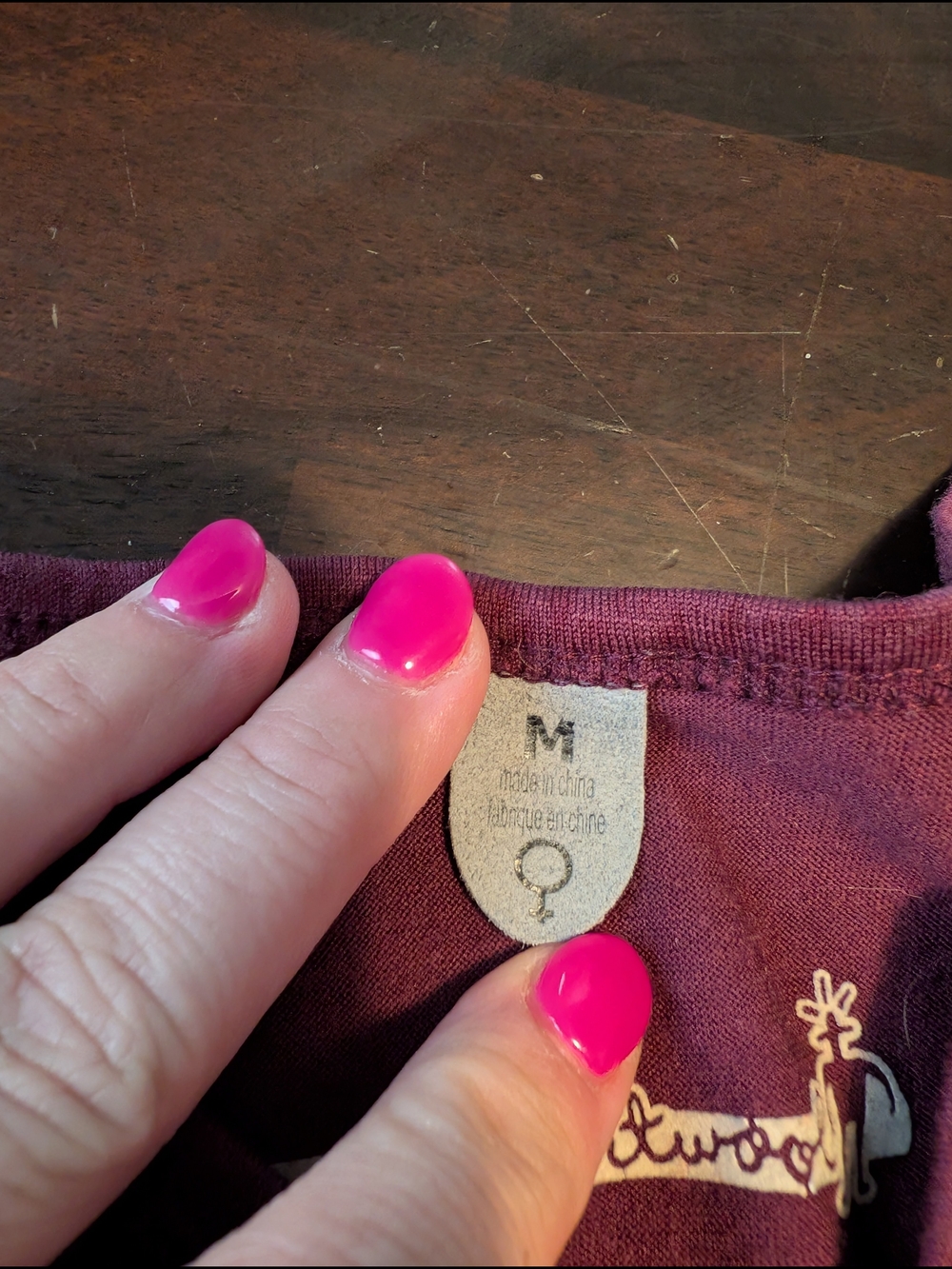 Smartwool Women's Long Sleeve Crew Neck Top - Maroon - Picture 4 of 7